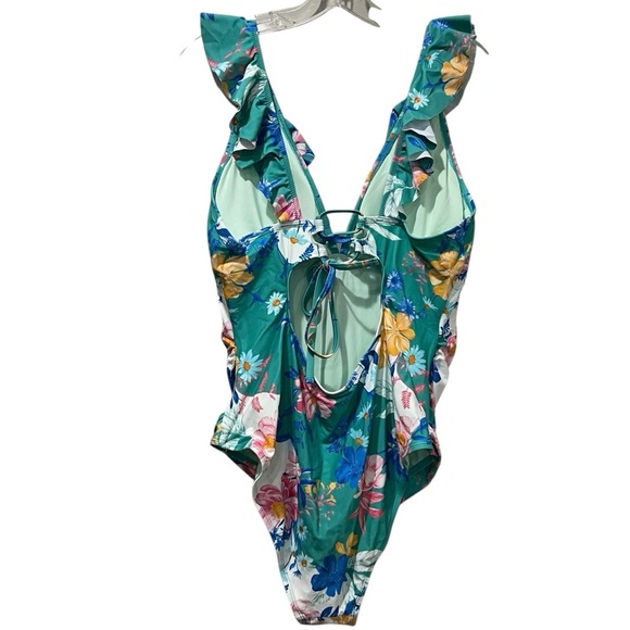 Women’s XXL Cupshe Floral One Piece Swim Suit NEW P3 - Picture 2 of 4